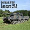 Academy 13428 1/72 Scale German Leopard 2A4 Tank Model Kit view 1