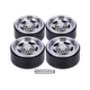 Aluminum 1.9 Beadlock Wheel Hub Rims Compatible With 1/10 Scale RC Crawler Cars Including, Wraith, VS4-10, and Similar Models (Set of 4) view 1