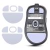 2Set Feet Skates Stickers Pad Rounded Glides Curved Edges Feet for Zowie EC1-CW / EC2-CW Gaming Glides view 2