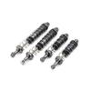 4Pcs Metal Upgrade Hydraulic Shock Absorber Set Compatible With 12428 12423 12429 12427 RC Car Models(Dark Grey) view 1
