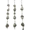 3Pcs Reflective Stainless Steel Wind Spinners, Outdoor Hanging Decorations with 3D Motion Effect for Garden, Yard, Balcony & Window view 2