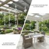 3Pcs Reflective Stainless Steel Wind Spinners, Outdoor Hanging Decorations with 3D Motion Effect for Garden, Yard, Balcony & Window view 3