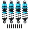 4Pcs 62mm Aluminum Oil Shock Absorber Set Compatible With TT02 1/10 Scale RC Drift Car Models(Blue) view 1