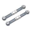RC Cars Models For MJX 16207 16208 16209 16210 14209 14210 1/14 Metal Front Steering Rod Links Tie RC Car Accessories And Upgrades Replacement Repair(Gray) view 1