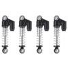 4PCS Aluminum Shock Absorber Damper 31mm Compatible With 1/24 RC Crawler Car SCX24 Deadbolt Upgrade Parts(Black) view 1