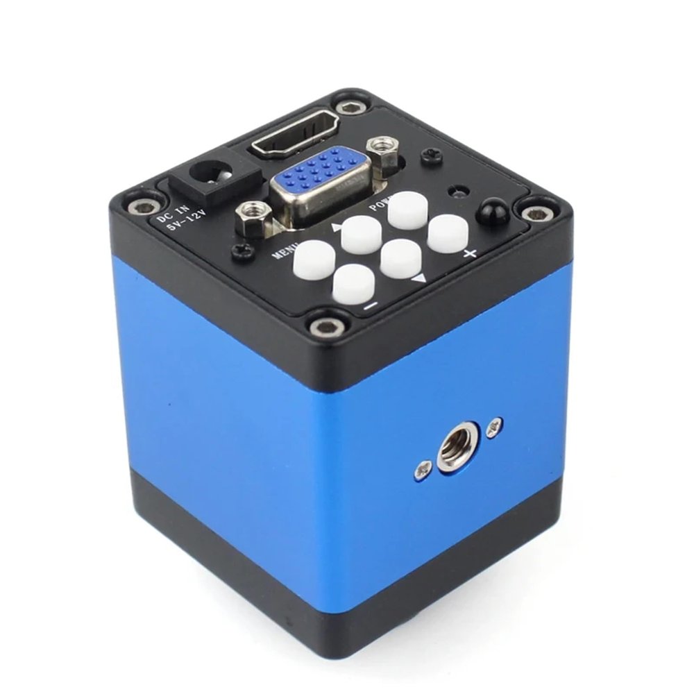 4K 2K 60fps microscope camera - 48MP HDMI USB simultaneous output for chip repair(Square 5x5x1.0mm)