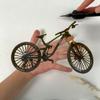 Gnrique Mini Mountain Bike Ornament, Mini Bike Decoration, Mini Finger Bmx, BMX Toy, Finger Wheel, Mini Mountain Bike, Finger Wheel, Mini Bike (Black-41) view 1