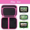 Aproca Case Compatible with Leapfrog LeapPad Academy Kids Learning Tablet/Epic Academy Edition/LeapPad Ultimate, Portable Storage Bag for Accessories -Black with Pink Zipper view 3