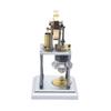 Mini Stirling Hot Air Engine Model, -Type Vertical Engine Model for Adults, A Unique Mechanical Science Desktop Display Fo Enthusiasts and STEM Learners view 3