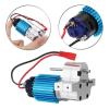 Rc Upgrades Parts For WPL For MN Full Metal Gearbox With Teeth 370 Gearmotors Military Semi Trucks For Pickup Drive Shafts(Red) view 3