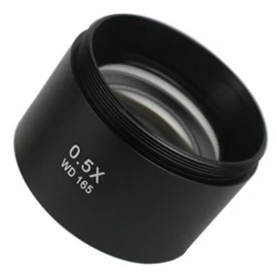 0.3X 0.5X 0.7X 0.75X 1X 1.5X 2.0X Extra Objective for Zoom Stereo Microscope Wire 48mm for trinocular Microscope(0.5X)