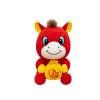 2026 Year of The Horse Collectible Figurine,Lucky Mascot Plushes Red Zodiac Horse Figurine,Auspicious Zodiac Plush Mascot,Lunar New Years Home Dcor,for Home Office Desk Car Display view 1