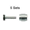 Set Metal Oil Needle Tubing with Olive Sleeve for MEGA R1 RO, Replacement Nail Olive for RX C1T1, Fuel System Fitting view 2