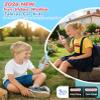 PETIMETI Video Walkie Talkies for Kids 2 PACK, Rechargeable Long Range Kids Walkie Talkie with HD Camera & Voice Changer Indoor Outdoor Camping & Christmas Birthday Gifts Toys for Boy Girl (Blue+Blue) view 2
