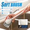 2PC 360 Flexible Silicone Bottle Brush with Long Handle, Soft Bottle Cleaning Brush for Narrow Neck Bottles, Water Bottles, Glassware and Flasks (Light Blue+Pink) view 2