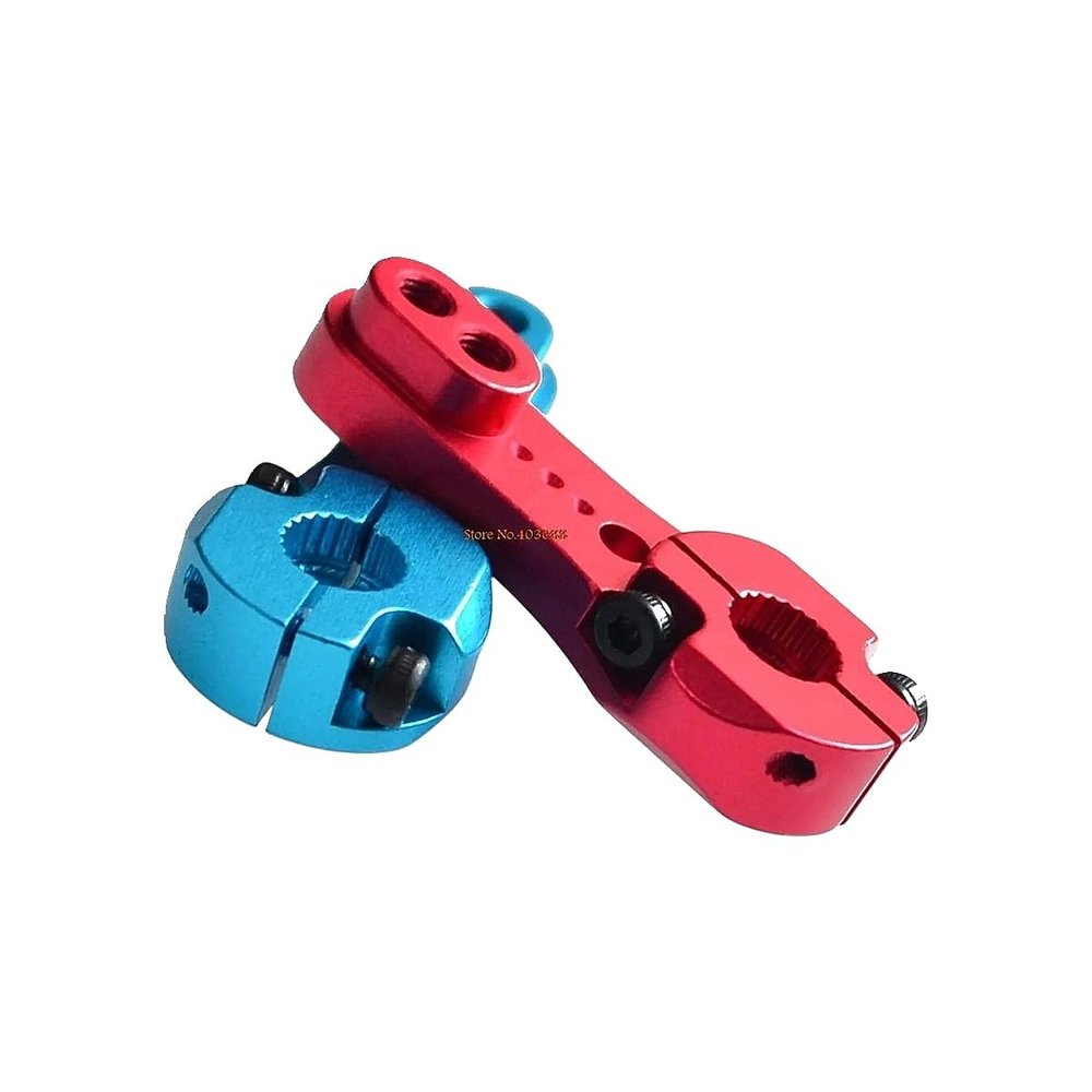 Aluminum 25T Arrm Horn For Futuba HD MG995 MG996R MG946 RED New 2026 High For Reliable Electronic Component, Precision, Stable Performance