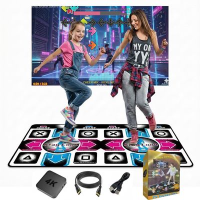 Quanwuhang Dance Mat for Kids,Dancing Mat for Family with Interactive Dance Pad Games, HD Plug & Play TV Dance Game Console, for Kids,Birthday Gift for Girls