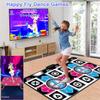 Quanwuhang Dance Mat for Kids,Dancing Mat for Family with Interactive Dance Pad Games, HD Plug & Play TV Dance Game Console, for Kids,Birthday Gift for Girls view 2