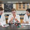 207 Pcs Molecular Model Kit for Organic and Inorganic Chemistry Student Teacher Set with 18 Electron Cloud Orbitals 79 Atoms 110 Bonds STEM Science Educational Learning Aid view 3
