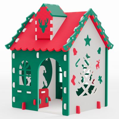 Chogglevue Kids Playhouse for Ages 3-6 Year Old Boys & Girls - Red