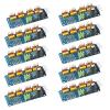 10Pcs PCA9685 16 Channel 12 Bit PWM Servo Driver Board IIC Interface PCA9685 Module Controller Compatible with Raspberry Pi view 1