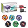 BGOVTAPO Gyro X Battle Set - 6 High-Speed Spinning Tops with 2 X-Launchers, Starter Gyro Pack for Kids Ages 6+, Exciting Battle Toy Gift for Birthday & Holidays view 1