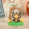 BEAHING Solar Dancing Animal Toys Cute Solar Monkey Swinging Car Dashboard Bobbleheads Dancer Decorations Desktop Ornaments for Office, Toys view 4