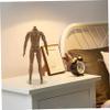 1/6 Scale Action Figure Multi Jointed Movable Male Muscular Action Figure Body for Display Doll Collection Brown 1/6 Scale Body Custom Figures. view 2