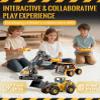 Mudsterz Construction Rc Set of 4, Rc Excavator for Adults, Command The Site Conquer The Dirt, Remote Control Excavators with 360 Rotation, Metal Parts, Little Builders, Big Action(1pc-2) view 3