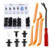 100PCS Universal Expansion Screw Clips Set, Plastic Rivet Auto Door Trim Panel Retainer Clips, Car Retainer Clips Set with Storage Box, C05 C20 C32 B01 D02 A16 Assorted Sizes (1) view 1