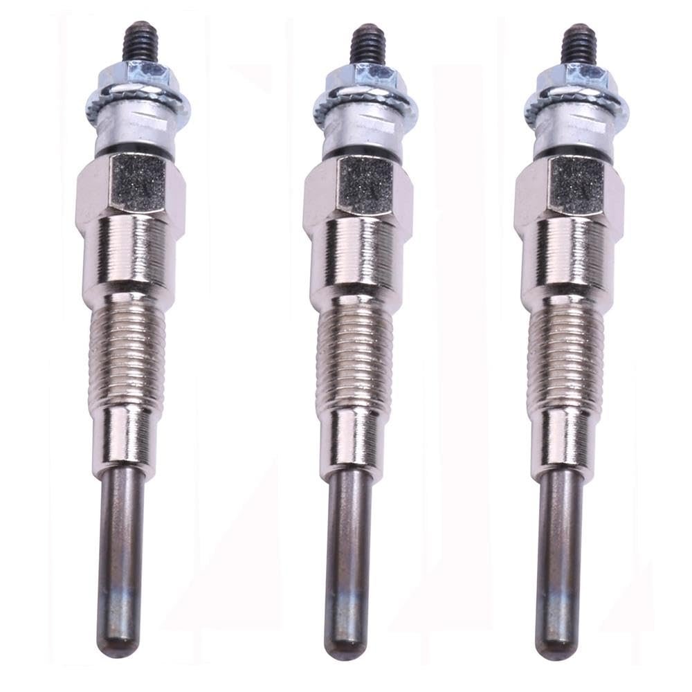 Automotive Replacement Parts 3Pcs Engine Glow Plug 6670470 6698618 Fits for Bobcat 2200 2300 S100 Mod-A98P-4829
