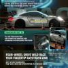 Actualia 2.4GHz RC Drift Car, 1:20 Scale Remote Control Car with LED Lights, 4WD High Speed RC Vehicle Gift for Adults, Racing & Drifting Tires view 4