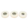 36T Nylon Planetary Gear with Bearings for Drive Motor EFor Bike Wheel Hub Replacement Part, 47. x 13.5mm, 8mm Inner Diameter(3pc) view 1