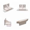 4 Pack Single Lane Track Wall Mount, Compatible with Hot Wheels 1/64 Scale Cars and Trucks, Race Track Accessory for Vertical Gravity Racing Setup & Floating Collection Display (White) view 2