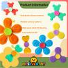 8PCS Silicone Fidget Spinners,Sensory Toys for Kids and Adults,Worry Stones for Anxiety,Quite Fidget Toys for Classroom, Prizes in Bulk for School, Classroom Prizes,Treasure Box Toys view 3