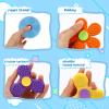 8PCS Silicone Fidget Spinners,Sensory Toys for Kids and Adults,Worry Stones for Anxiety,Quite Fidget Toys for Classroom, Prizes in Bulk for School, Classroom Prizes,Treasure Box Toys view 4
