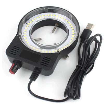 48 LED SMD USB Adjustable Ring Light Lamp for Industrial Microscope Industrial Camera Magnifying Glass 110V-220V 3W-5W (D7.4x1.0mm)