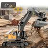 Mudsterz Construction Rc Set of 4, Rc Excavator for Adults, Command The Site Conquer The Dirt, Remote Control Excavators with 360 Rotation, Metal Parts, Little Builders, Big Action(1pc-1) view 1