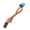 ERYUE RC Car Alarming Light Durable LED Warning Lamp for 1/10 RC Car, High Simulation, 3 Light Modes for Fire Ambulance Fans Plastic, RedBlueWhite (Blue) view 2