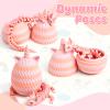 Flavery 3D Printed Unicorn Dragon Egg - Unicorn Egg Toys for Boys & Girls, 3D Printing Gift Toy, Desk Executive Pet, Birthday,Christmas, Easter Basket Stuffers Gift - (Sunset Blush) view 3