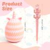 Flavery 3D Printed Unicorn Dragon Egg - Unicorn Egg Toys for Boys & Girls, 3D Printing Gift Toy, Desk Executive Pet, Birthday,Christmas, Easter Basket Stuffers Gift - (Sunset Blush) view 4