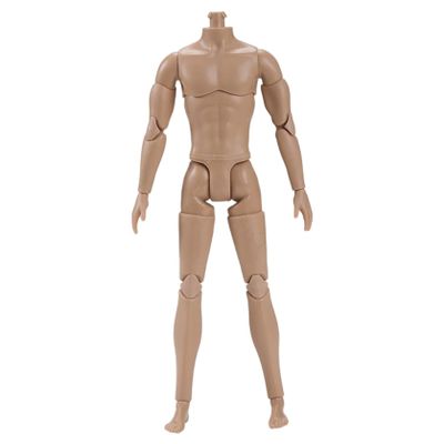 1/6 Scale Action Figure Multi Jointed Movable Male Muscular Action Figure Body for Display Doll Collection Medium 1/6 Scale Body Custom Figures.