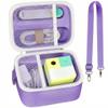 Againmore Case Compatible with Nex Playground Active Play System, Video Game Console Storage Holder Bag with Custom Slots for Device, HDMI Power Cord, Remote Control and Accessories-Purple(Box Only) view 1