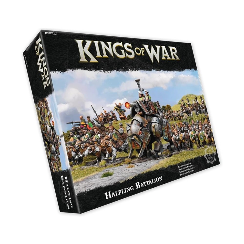 Kings of War Halfling Battalion
