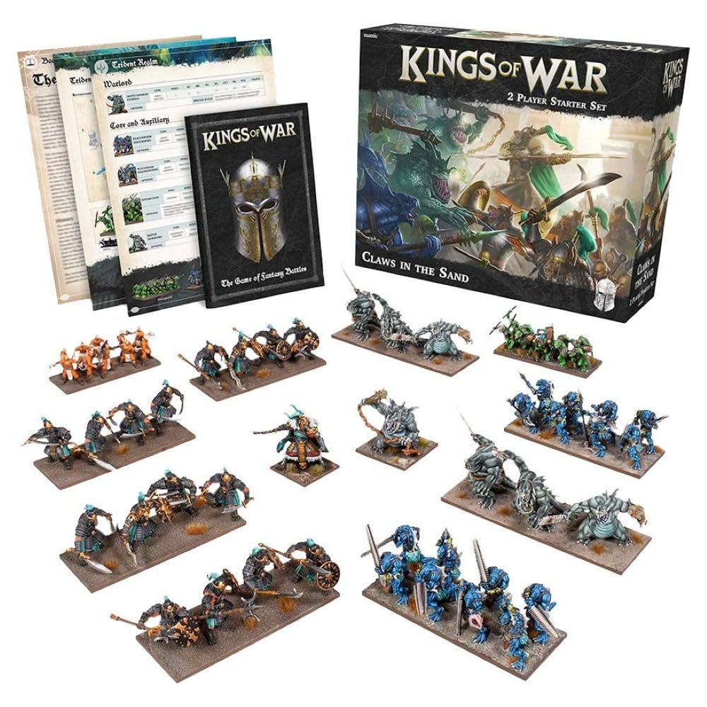 Kings of War 4th Edition Claws In The Sand 2-Player Starter Set