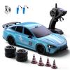 Actualia 2.4GHz RC Drift Car, 1:20 Scale Remote Control Car with LED Lights, 4WD High Speed RC Vehicle Gift for Adults, Racing & Drifting Tires view 1