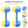 Alasum Kids Dumbbells Plastic Dumbbell Toy Set, 2 Pack Lightweight Fitness Barbell for Children - Safe Ergonomic Grip for Strength Training, Muscle Development & Home Exercise view 2