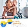 Alasum Kids Dumbbells Plastic Dumbbell Toy Set, 2 Pack Lightweight Fitness Barbell for Children - Safe Ergonomic Grip for Strength Training, Muscle Development & Home Exercise view 4