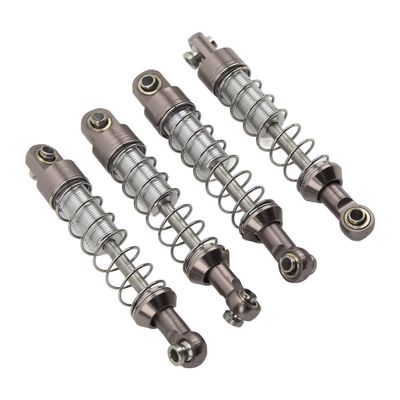 Aumotop Premium Aluminum Alloy 60mm Set of 4 for WPL C14 C24 MN D90 99S RC Car Modification Parts with Convenient Installation for RC Hobbyists (Ti Color)