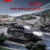 Actualia 1:24 Scale Remote Control Vehicle with LED Lights, 2.4GHz 4WD High Speed RC Drift Cars, Racing and Drift Wheels Sports Toy Gift for Adults view 2